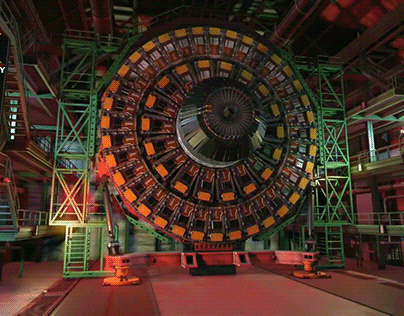 CMS Detector - Large Hadron Collider 3D Model
