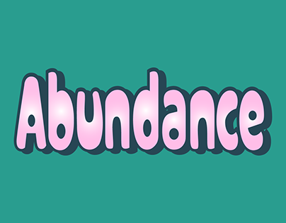 Type Tool "Abundance"