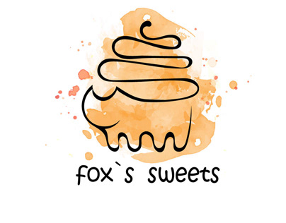 Логотип для Fox`s sweets