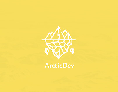 ArcticDev — концепт сайта команды разработчиков