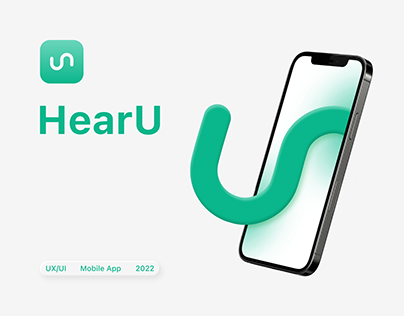 HearU Mobile App UI/UX Case Study