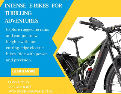 Intense E-Bikes for Thrilling Adventures | Wyrd Ryds