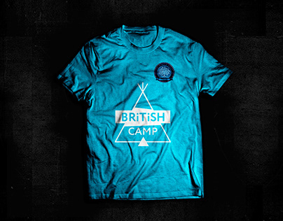 BRITISH School Summer CAMP Logo design