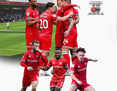 WALSALL MATCH DAY POSTER