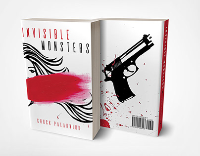 Invisible Monsters Book Jacket Design