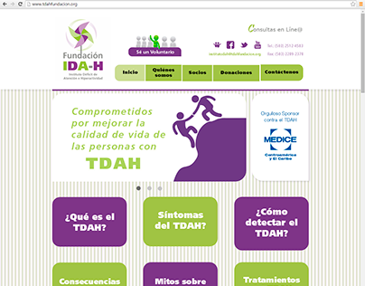 Fundación IDA-H Website