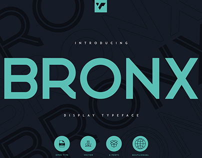 Bronx Display Typeface | Free Download