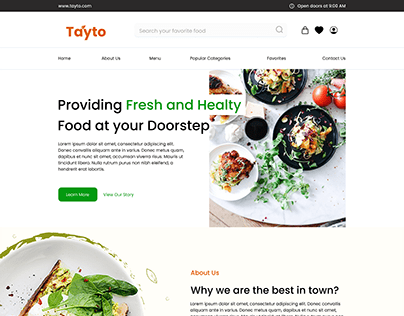 Tayto - Food App
