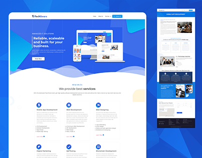 TechGears - Website Design