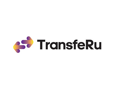 Айдентика фирмы денежных переводов TransfeRu