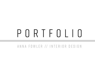 Anna Fowler Portfolio