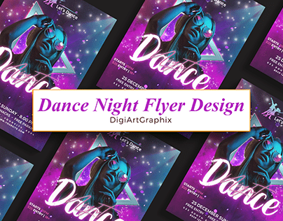 Dance Night Flyer Design