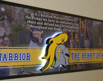 Warriors Athletics - Wall Mural