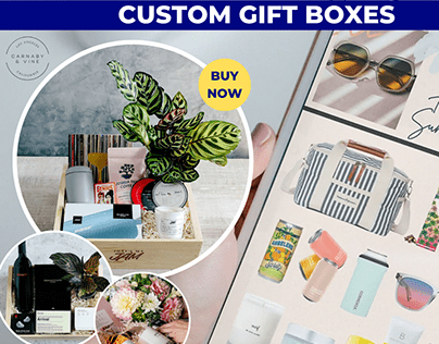 Order Custom Gift Boxes - Carnaby and Vine