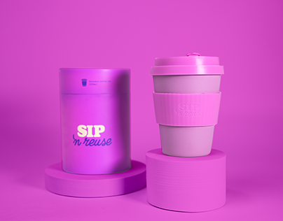 Sipnreuse reusable cup animations