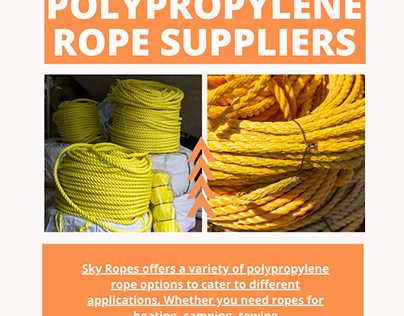 Polypropylene Rope Suppliers