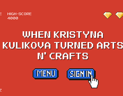 When Kristyna Kulikova turned arts n' crafts