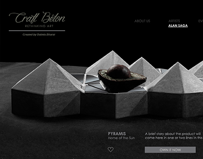 Craft Beton Website