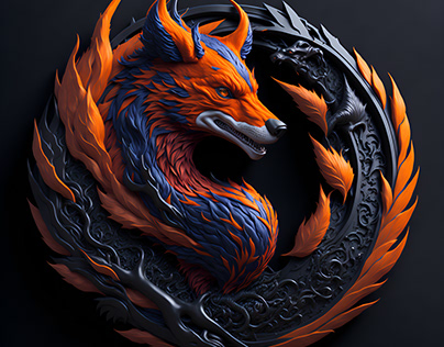 Firefox Logo AI