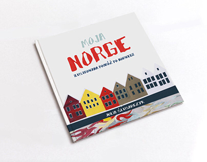 Project thumbnail - Moja Norge. Ilustrowana podróż po Norwegii