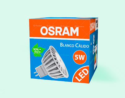 [Packaging] 2017 Custom Box led OSRAM Blanco Cálido