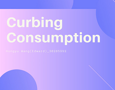 curb consumption - design a habit