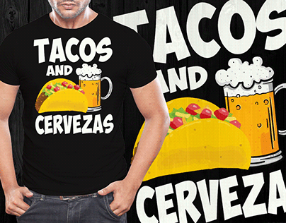Tacos and Beer t-shirt design