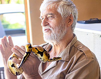 Snake Handling at Ndlondlo Reptile Park