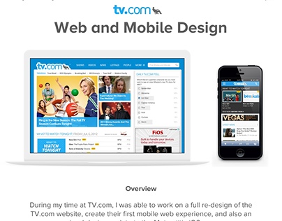 TV.com Design