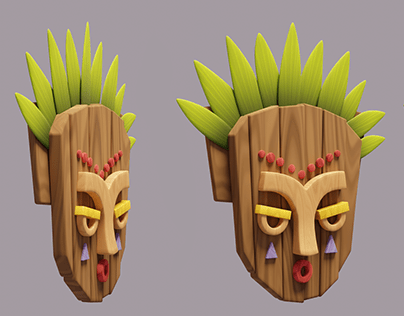 3D Tribal Masks