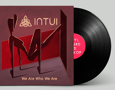 Intui band album cover design concept