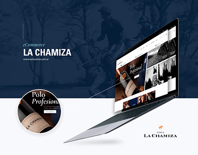 Winery eCommerce Website Design • La Chamiza