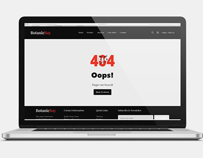 Error page,404 page