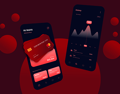 A wallet manager app UI design:o