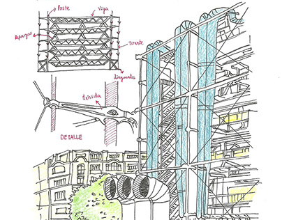 Centro Georges Pompidou. Taller Historia II