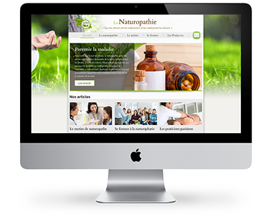 La Naturopathie - Site HTML&CSS