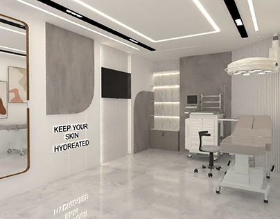 Beauty Clinic (Lesar Room and Changing Room Design)