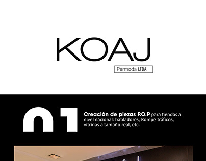 Proyecto para la tienda Koaj