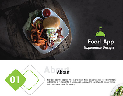 Food App - Experience Design