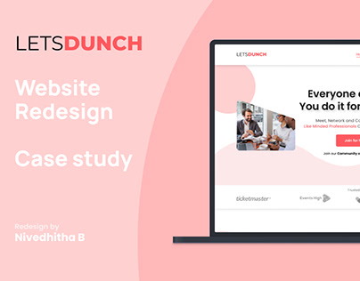 Let's Dunch | Web Redesign