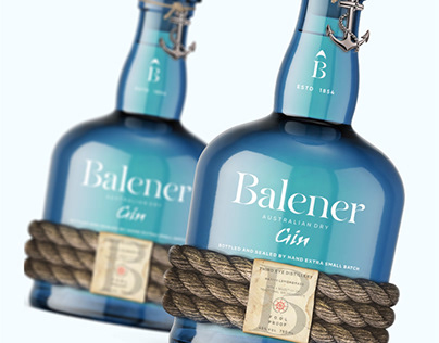 "Balener" Gin (design concept for sale)