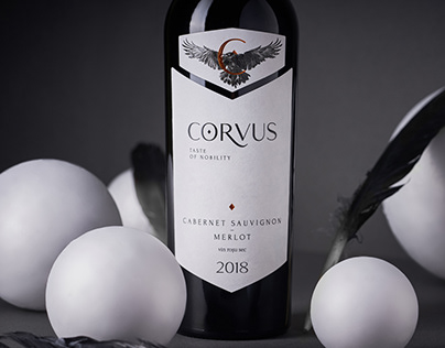 Corvus Wine Product Photography