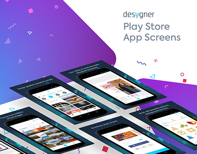 Desygner Play Store Screens