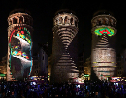 GALATA TOWER PROJECTION MAPPING EXPERIENCE