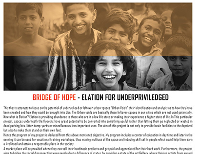 Bridge Of Hope - Elation For Underpriviledged