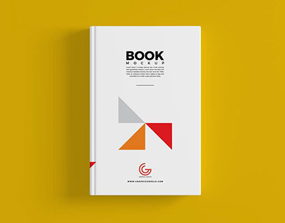 Download File Free Book Cover Mockup PSD For Branding#9