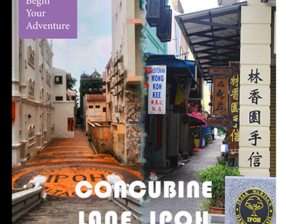 Visit Concubine Lane , Ipoh by Nur Zahidah