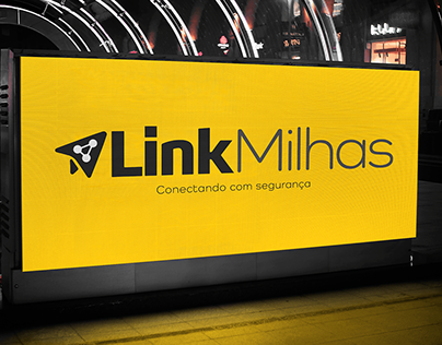 Brand Identidy + Logo Design - LinkMilhas