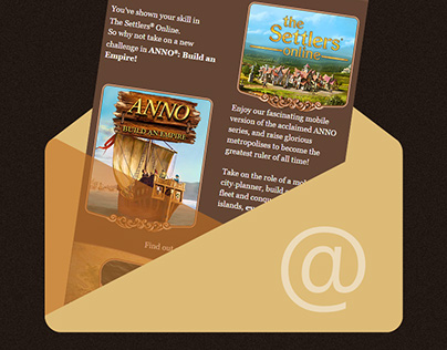 ANNO - Build an Empire - recruitment email campaign