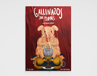 'Gallinazos Sin Plumas' Poster